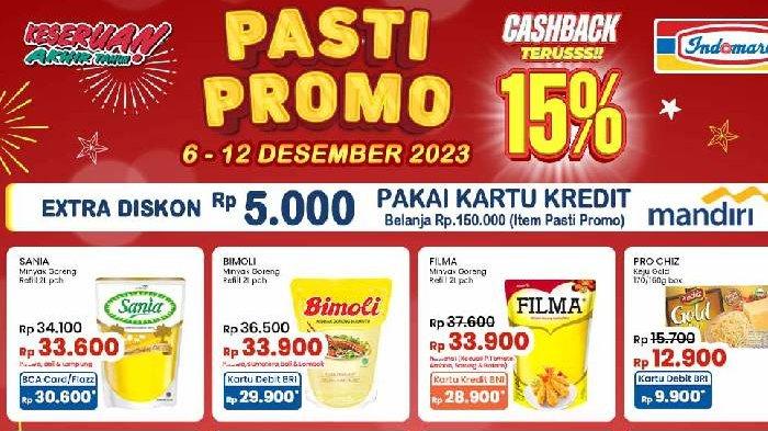 Katalog Promo Indomaret hingga 12 Desember 2023.