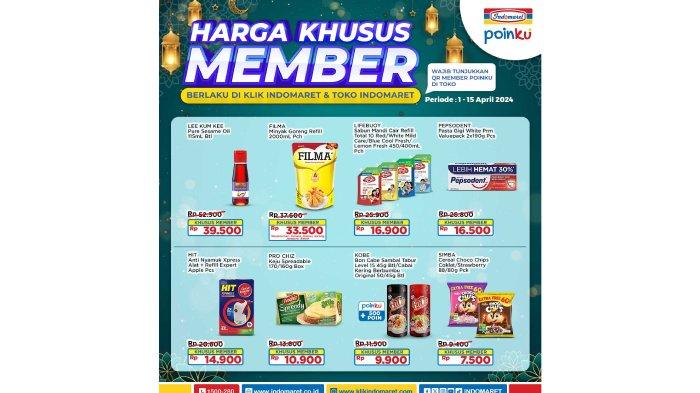Katalog Promo Indomaret hingga 15 April 2024.