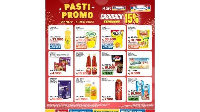 Katalog Promo Indomaret hingga 5 Desember 2023.