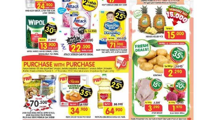 Katalog Promo Koran Superindo hadir untuk periode hingga 11 Desember 2024.