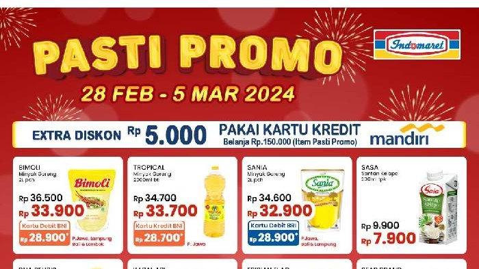 Katalog Promo Minyak Goreng di Indomaret 4-5 Maret 2024.