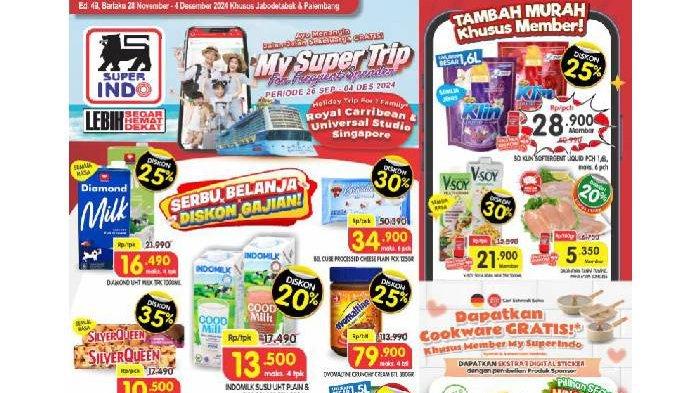 Katalog Promo Superindo 1-4 Desember 2024.