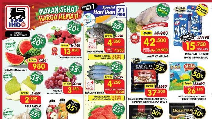 Katalog Promo Superindo 20-23 November 2023.
