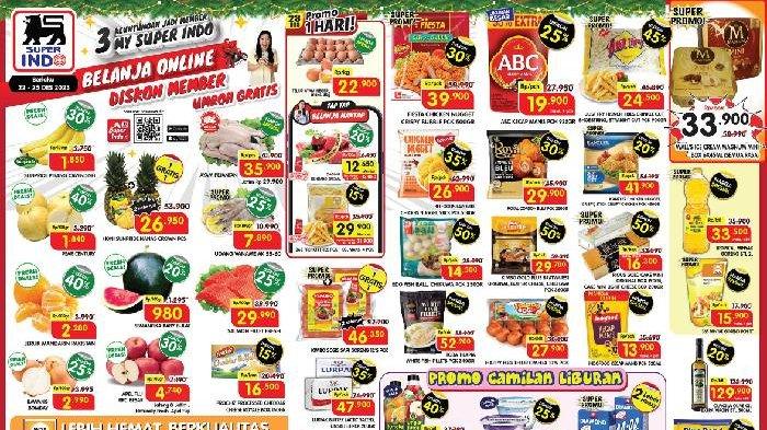 Katalog Promo Superindo Spesial Natal Senin 25 Desember 2023: Minyak Goreng 2L Cuma Rp33.500