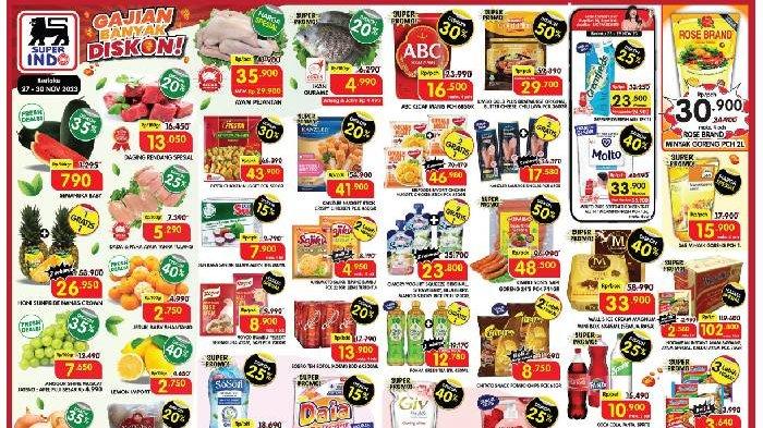 Katalog Promo Superindo 28-30 November 2023.