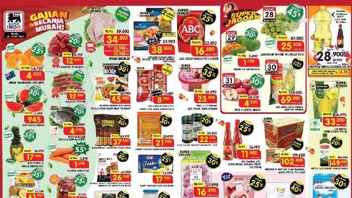 Katalog Promo Superindo edisi akhir bulan 28-30 Oktober 2024.