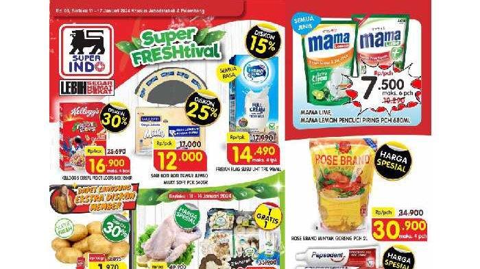 Katalog Promo Superindo hari ini 14-17 Januari 2024.