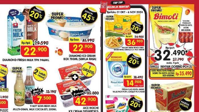 Katalog Promo Superindo hari ini hingga 7 November 2024.