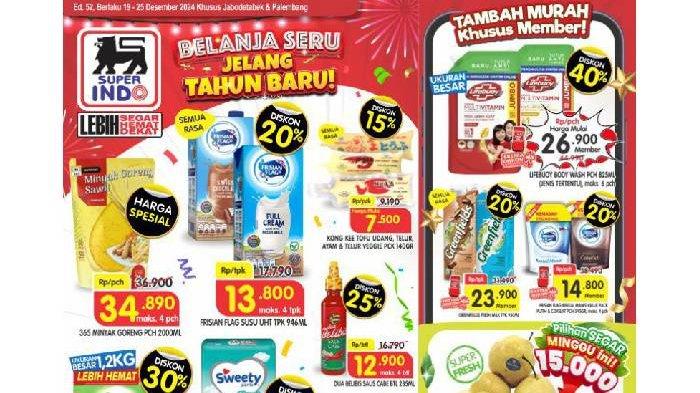Katalog Promo Superindo periode 19-25 Desember 2024.