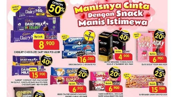 Promo Produk cokelat spesial sambut Valentine dalam Katalog Super Hemat Superindo periode hingga 12 Februari 2025.