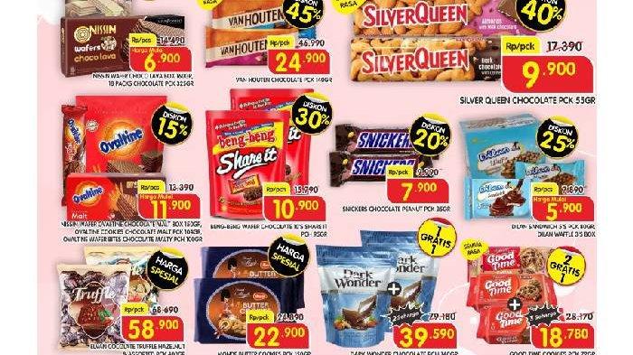 Promo Produk cokelat spesial sambut Valentine dalam Katalog Super Hemat Superindo periode hingga 12 Februari 2025.