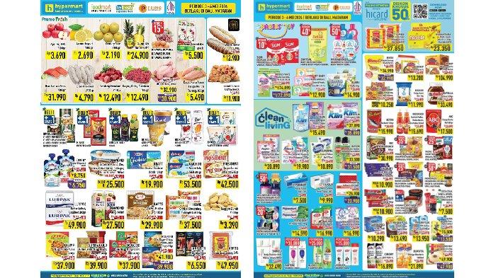 Katalog promo Hypermart hari ini hingga 6 Mei 2024.
