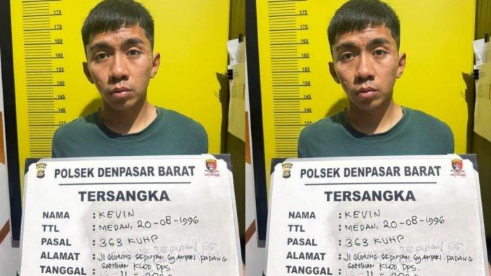 Kevin maling uang perusahaan Rp210 juta demi foya-foya.
