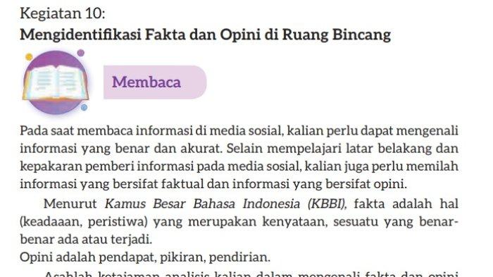 Jawaban Soal Bahasa Indonesia Kelas 7 Semester 2 Halaman 200 Kurikulum ... Materi bahasa indonesia kelas 7 semester 2