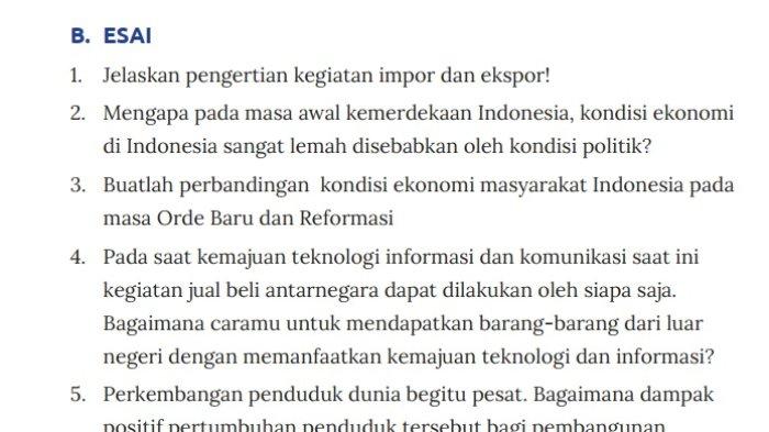 Kunci Jawaban IPS Kelas 8 Kurikulum Merdeka Halaman 294 295 296 1