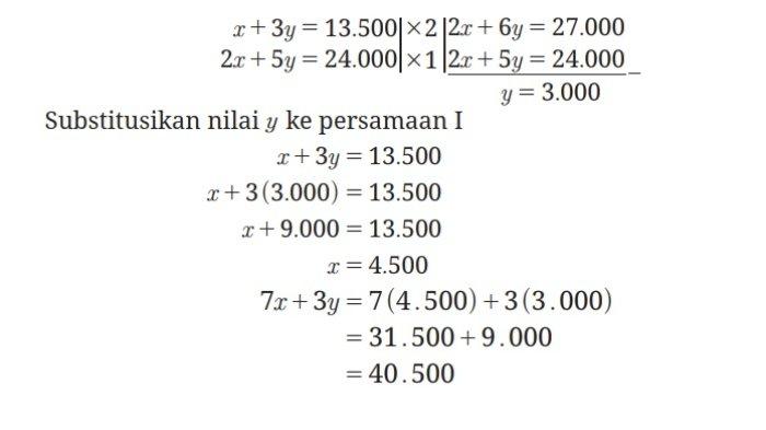 Kunci Jawaban Matematika Kelas 9 Kurikulum Merdeka Halaman 29 30 31 jawaban 9