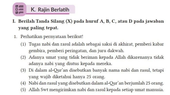 Jawaban Soal PAI Kelas 8 Semester 2 Halaman 186 187 188 189 190 ...