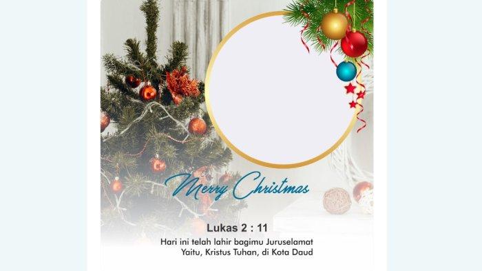 LINK Twibbon Natal 2023 dan Tahun Baru 2024, Download untuk ...