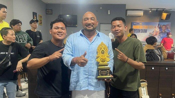 Made Muliawan Arya yang merupakan Calon Gubernur Bali saat menghadiri acara Relawan De Gadjah Cup perdana