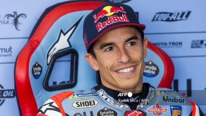 Marc Marquez saat Sebelum Practice Session di MotoGP Jerman Sachsenring 2024 