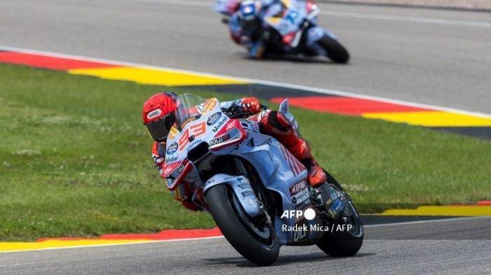 Masa Sulit Marc Marquez di Jerman: Alami Crash Patah Tulang, Gagal ke Q2, dan Start posisi ke 13