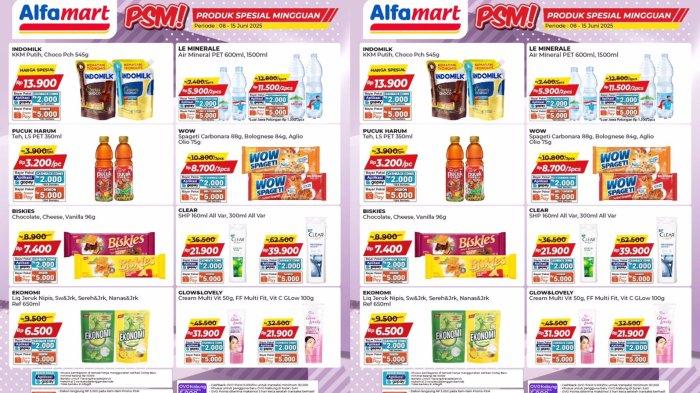 PROMO ALFAMART - Katalog Promo Produk Spesial Mingguan Alfamart Periode 8 Hingga 15 Juni 2025, Aneka Produk Pilihan Murah Meriah