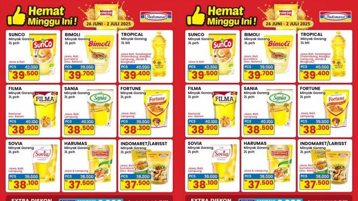 PROMO INDOMARET - Katalog Promo Indomaret Berlaku 26 Juni Hingga 1 Juli 2025 Edisi Minyak Goreng 2 Liter Murah