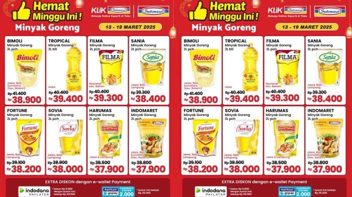PROMO INDOMARET - Katalog Promo Indomaret Edisi Minyak Goreng Hemat Minggu Ini 13-19 Maret 2025