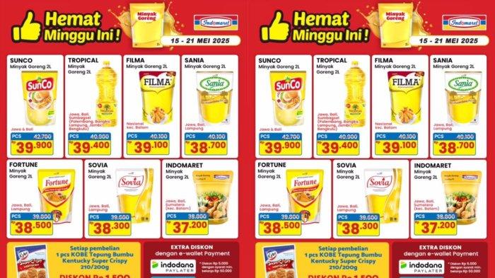 PROMO INDOMARET - Katalog Promo Indomaret Edisi Minyak Goreng Hemat Minggu Ini 15-21 Mei 2025