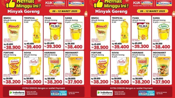 PROMO INDOMARET - Katalog Promo Indomaret Edisi Minyak Goreng Murah Minggu Ini 6-12 Maret 2025