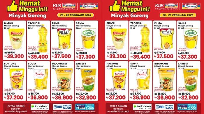 PROMO INDOMARET - Katalog Promo Indomaret Minyak Goreng Minggu Ini 20-26 Februari 2025, Edisi Diskon Minyak Goreng Murah