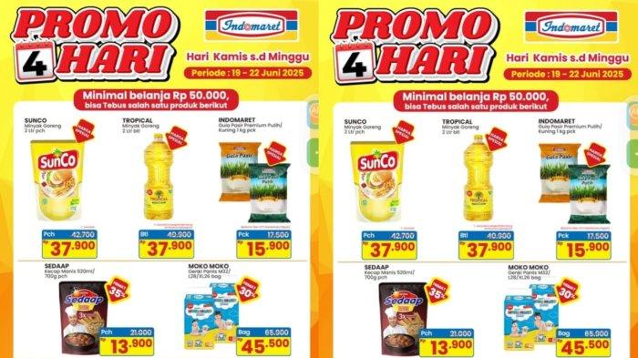 PROMO INDOMARET - Katalog Promo KJSM Indomaret Periode 19-22 Juni 2025, Aneka Produk Diskon Melimpah Minggu Ini