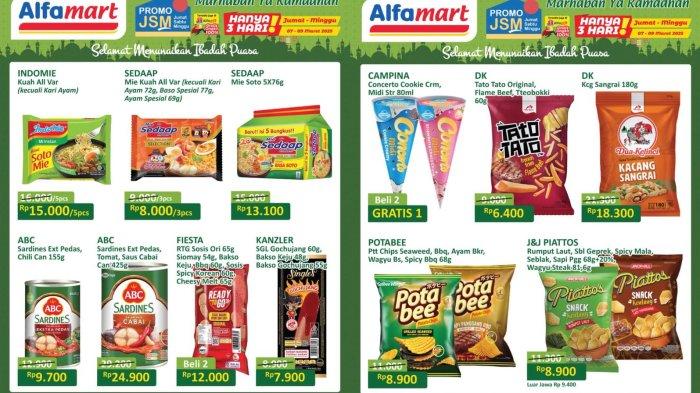 PROMO JSM ALFAMART - Katalog Promo Alfamart JSM Edisi Produk Makanan dan Minuman Murah Periode 7-9 Maret