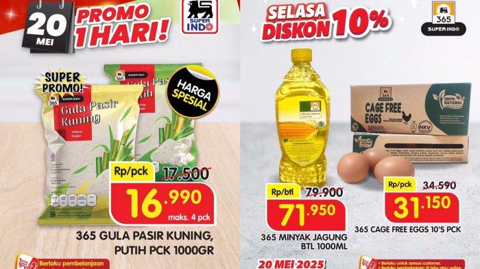 PROMO SUPERINDO - Katalog Promo Superindo Super Murah Berlaku Selasa 20 Mei 2025, Aneka Produk Murah