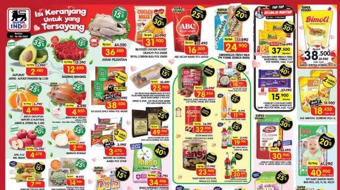 PROMO SUPERINDO - Katalog Promo Superindo Weekdays periode 3-6 Februari 2025.