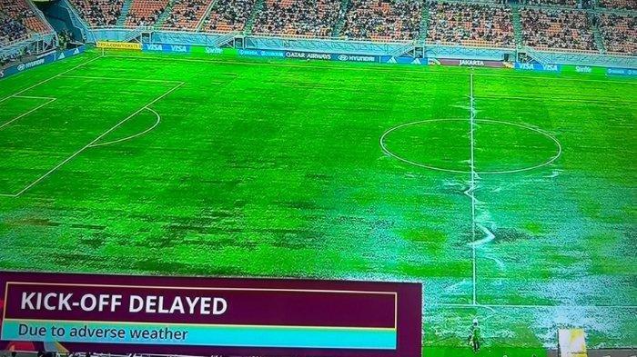 PSSI mengisi daftar trending topik Twitter (X), Sabtu (25/11/2023) seusai JIS tergenang air saat akan menggelar laga perempat final Piala Dunia U17 2023 antara Timnas Argentina vs Brasil.