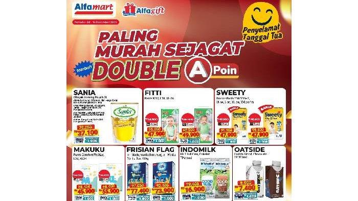 Promo spesial dari Alfamart dengan tema 