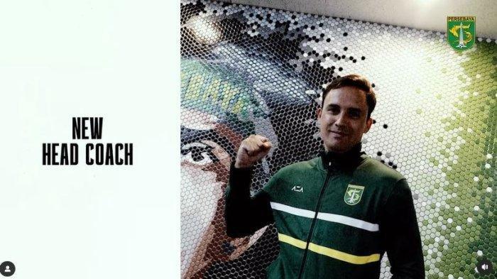 Paul Munster resmi jadi pelatih Persebaya Instagram @offcialpersebaya