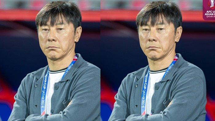 Pelatih Shin Tae-yong - Timnas U23 Indonesia dipaksa mengakui keunggulan Guinea seusai kalah 0-1 dalam laga playoff Olimpiade 2024 Paris di Clairefontaine-en-Yvelines, Ile-de-France, Prancis, Kamis (9/5).