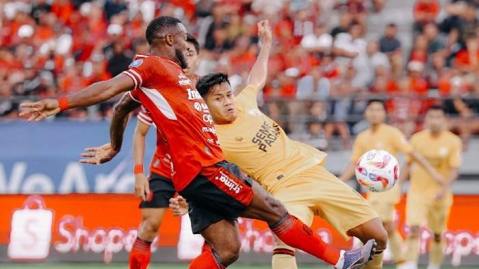 Pertandingan Bali United vs Semen Padang FC yang digelar di Stadion Kapten I Wayan Dipta Gianyar, 18 Agustus 2024.