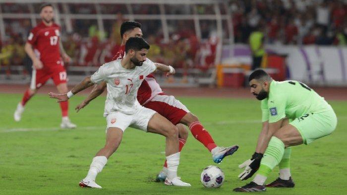 Pertandingan Timnas Indonesia vs Bahrain yang berarti dengan skor 1-0 dalam laga kedelapan Grup C Kualifikasi Piala Dunia 2026, Selasa 25 Maret 2025 malam di Stadion Utama Gelora Bung Karno, Jakarta.