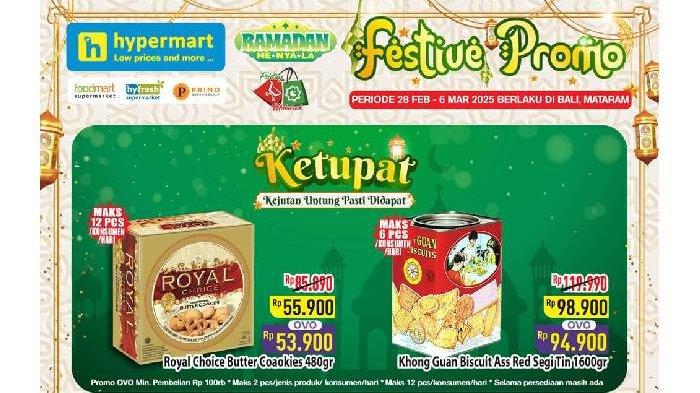 KATALOG - Promo Festive Ramadan di Hypermart Bali hingga 6 Maret 2025.