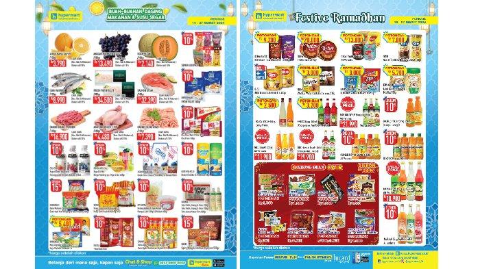 Kolase Katalog Promo Hypermart 17-27 Maret 2024: Ikan Makarel Rp8.990/100gr, Ada Paket Hemat!