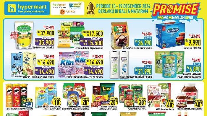 Promo Hypermart Bali hingga 19 Desember 2024.