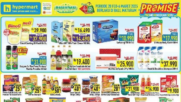 Promo Hypermart Bali hingga 6 Maret 2025.
