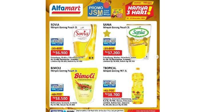 Promo JSM Alfamart berdasarkan Katalog 20-22 Desember 2024: