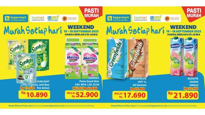 DISKON! Promo JSM Hypermart Hari Ini 17 September 2023, Wipol Rp 11.490, Sunlight Rp 10.890