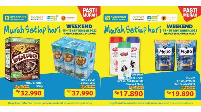 DISKON! Promo JSM Hypermart Hari Ini 17 September 2023, Wipol Rp 11.490, Sunlight Rp 10.890