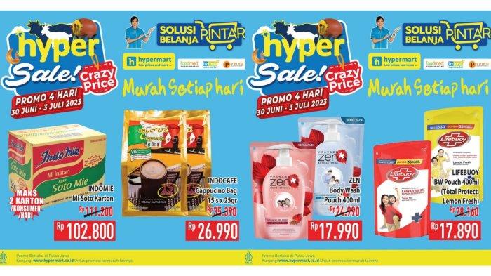 Promo JSM Hypermart Hari Ini 2 Juli 2023, Bogasari Segitiga Biru Rp 12.350, Max Creamer Rp 30.990