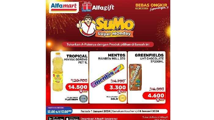 Promo Minyak Goreng di Alfamart 1-7 Januari 2023.